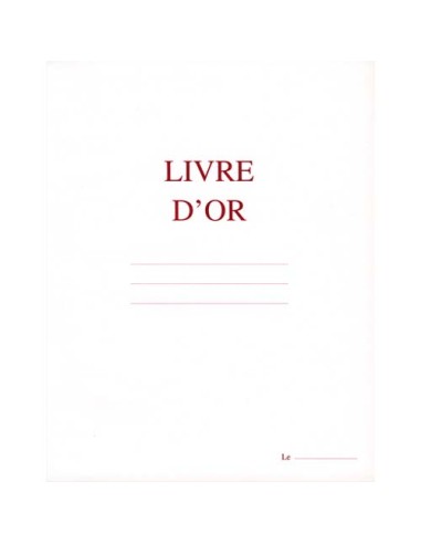 ELV LIVRE D OR 210X160MM 148P BLANC 5300