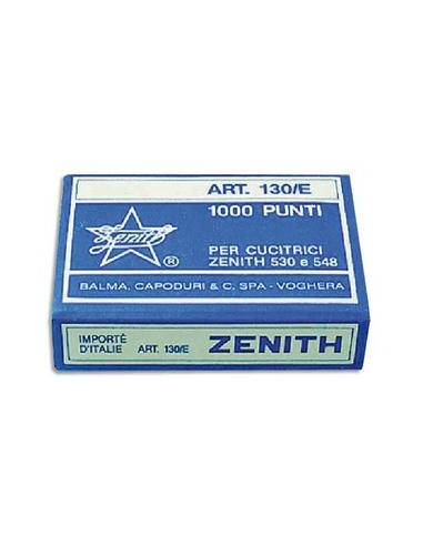 ZENITH Boite de 1000 agrafes 130/E - 6/4 en acier 111511