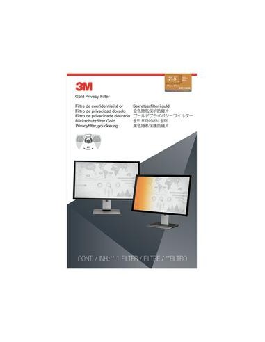 MMM Filtre de confidentialité Or pour PC fixe de 21.5" 16:09 GPF21.5W9