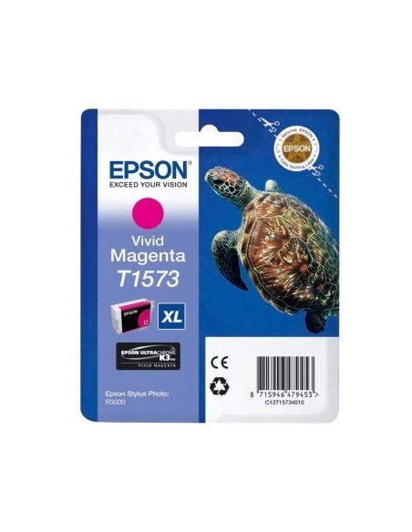 Epson T1573 -Epson  Tortue - Magenta - Cartouche Epson