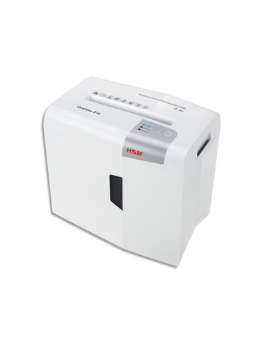 Destructeur de document Shredstar S10 P-2. coupe droite bandes 6mm. corbeille 18L 