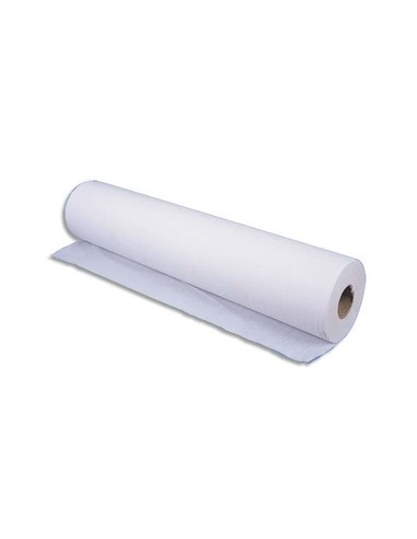 Lot de 12 Rouleaux Draps d'examen 2 plis 135 formats 34 x 50 cm - L45.9 m. bobine D10.5 cm blanc