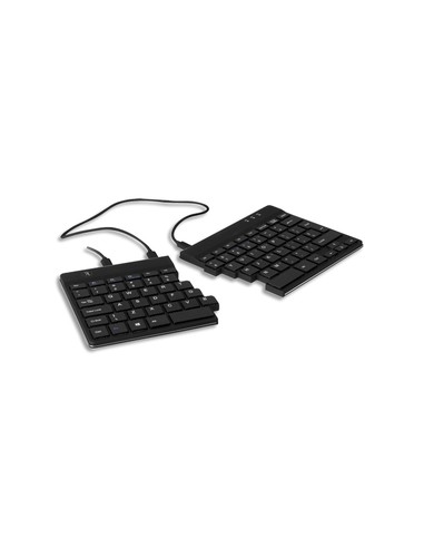 Clavier ergonomique Split. AZERTY (FR). noir. filaire RGOSP-FRWIBL- R GO TOOLS 