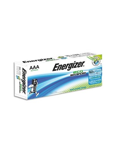 ENERGIZER blister de 20 piles aaa LR03 adv E300488000