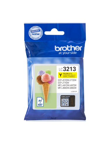 Brother LC-3213Y - Jaune - Cartouche Brother