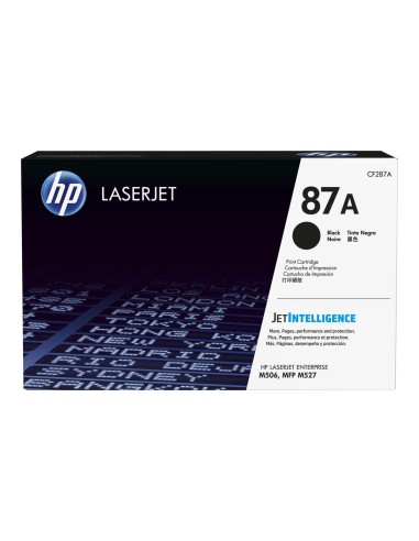 HP CF287A - HP 87A - Noir - Toner LaserJet HP