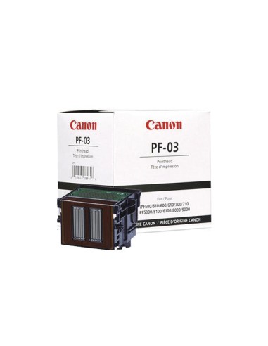 Canon PF-03 - Tête d'impression - pour imagePROGRAF iPF5000, iPF5100, iPF6100, iPF815 MFP M40, iPF9000