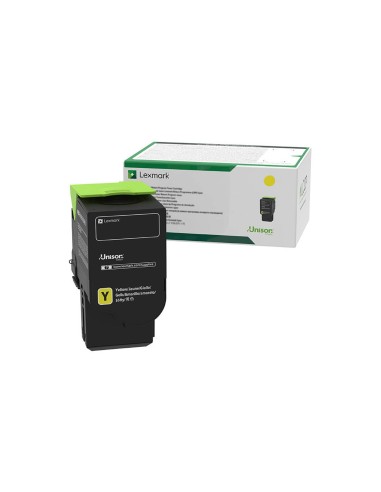 LEXMARK C242XY0 Yellow Extra High Yield Return Program Toner Cartridge