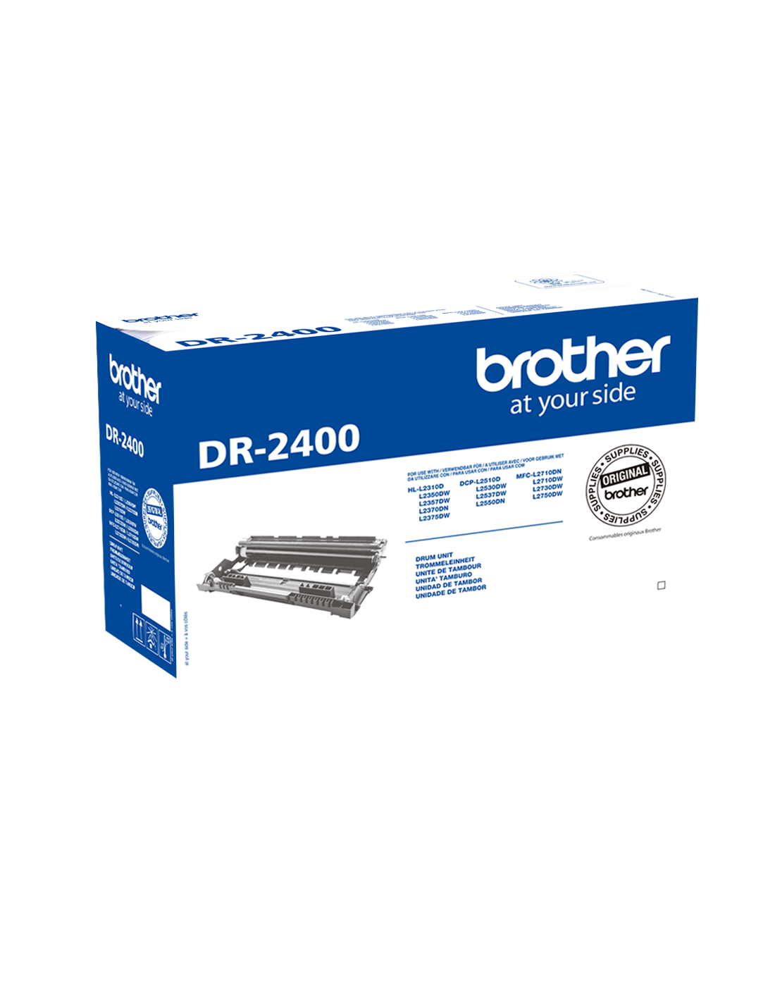1 toner tn2420 + tambor dr2400 compatible con Brother dcp-l2510d