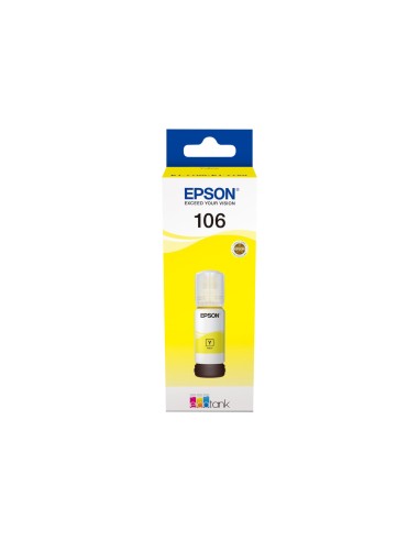 Epson 106 - Epson C13T00R440 - EcoTank 106 - Jaune - Bouteille d'encre Epson