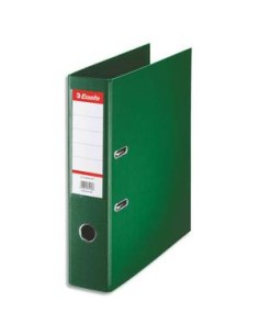 ESSELTE Classeur à levier Esselte Standard en polypropylène, dos 75 mm, coloris vert