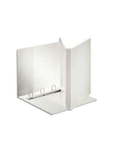 ESSELTE Classeur à couverture personnalisable sur trois faces PP blanc – dos de 3,5 cm