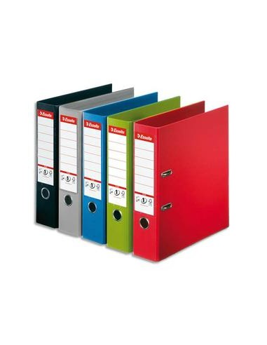 ESSELTE Classeur à levier Esselte PLUS MAXI en polypropylène, dos 8cm, format A4+ coloris rouge