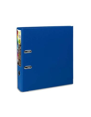 EXACOMPTA Classeur à levier en polypro PREMTOUCH dos de 8cm, coloris Bleu Foncé