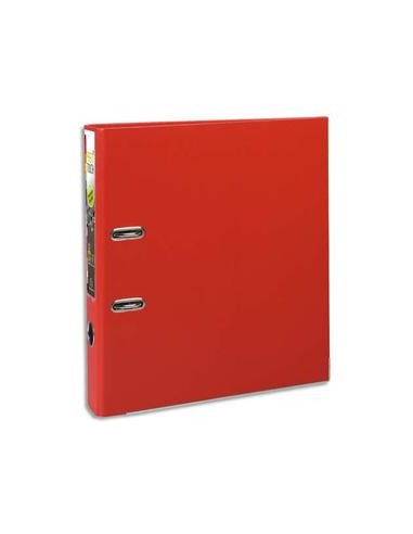 EXACOMPTA Classeur à levier en polypro PREMTOUCH dos de 8cm, coloris Rouge