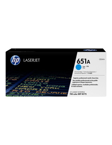 HP CE341A - HP 651A - Cyan - Toner HP