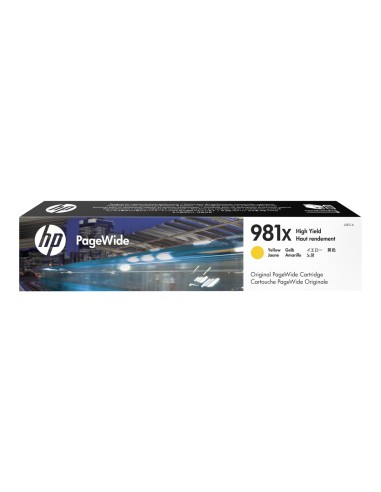 HP 981X - HP L0R11A - Jaune - Cartouche PageWide grande capacité HP