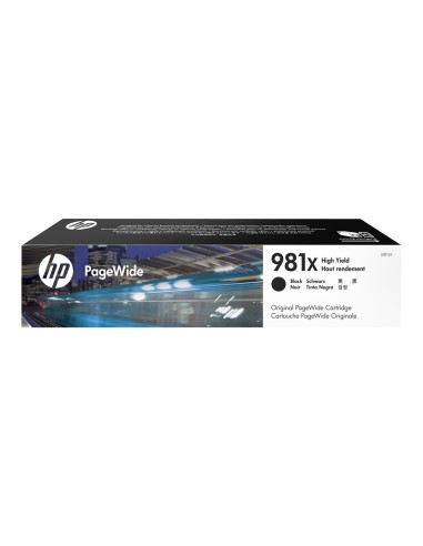 HP 981X - HP L0R12A - Noir - Cartouche PageWide grande capacité HP