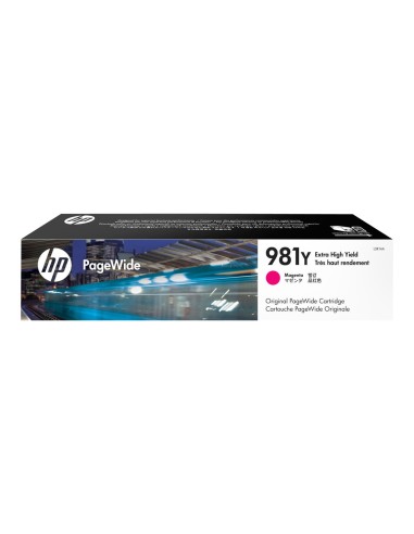 HP 981Y - HP L0R14A - Magenta - Cartouche PageWide extra grande capacité HP