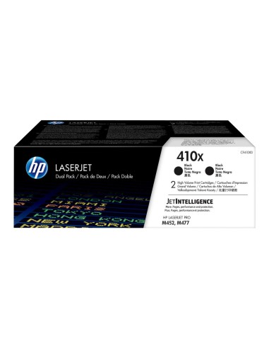 HP CF410XD - HP 410X - Pack de 2 Toner Noir XL HP