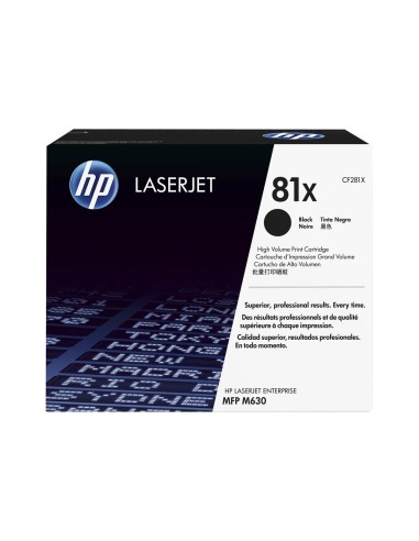 HP CF281X - HP 81X - Noir - Toner HP  