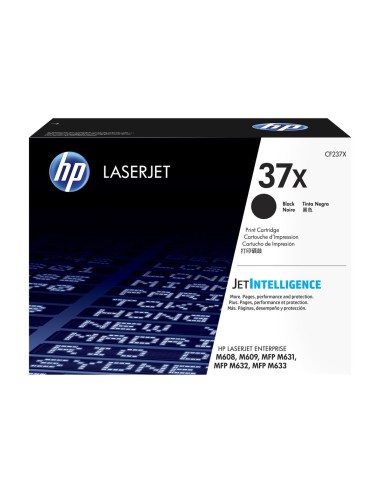 HP 37X Original LaserJet Toner Cartouche Noir Haut Rendement