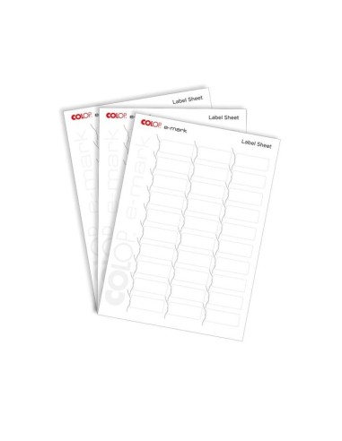 PACK DE 10 FEUILLES D'ÉTIQUETTES