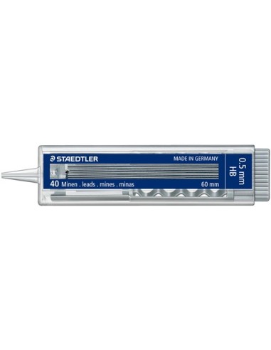 STAEDTLER Etui de 40 mines HB 0,5mm