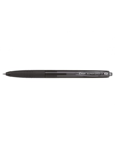 PILOT Stylo bille SUPER GRIP G rétractable pointe fine encre Noire