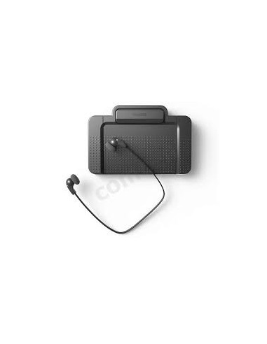 PHILIPS Kit de transcription comprenant pédalier USB, casque et logiciel SpeechExec Pro Transcribe