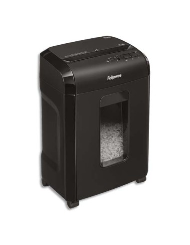 FELLOWES Destructeur Powershred 10M, sécurité P-5, détruit 10F, corbeille 19L 4630601