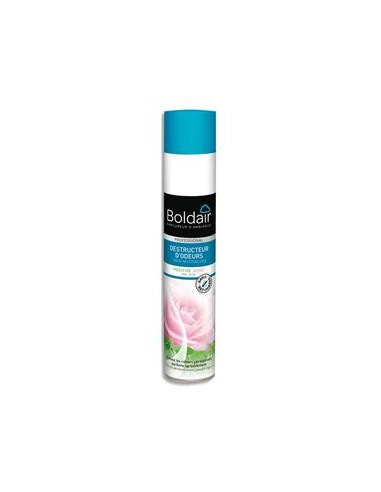 BOLDAIR Aérosol 500 ml destructeur d'odeurs Menthe Rose pour une superficie de 20 m² Professional