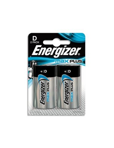 ENERGIZER Blister de 2 piles Max plus D E95 7638900423358