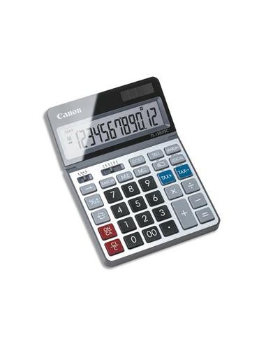 CANON Calculatrice écologique TS-1200TSC 12 chiffres écran inclinable 2468C002AA