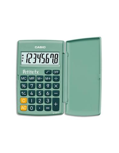 CASIO Calculatrice primaire petite FX Verte LC401GN