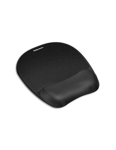 FELLOWES Tapis de souris repose poignet Mousse Noir 9176501