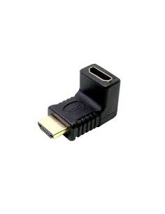 DCU TECNOLOGIC Boîte adaptateur HDMI Mâle/Femelle coudé 90° 31301120