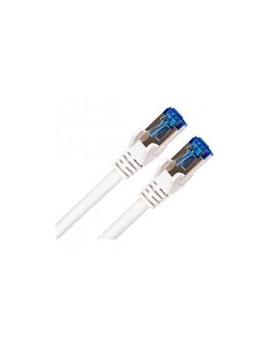 DCU TECNOLOGIC Boîte Câble réseau, S/STP CAT 6, RJ45 Mâle/Mâle Blanc 2m 30801230