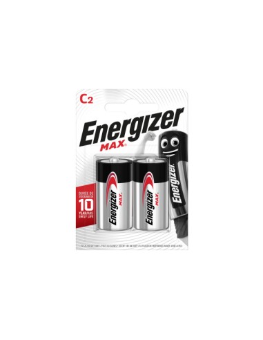 ENERGIZER Blister de 2 piles D LR20 max 7638900426823