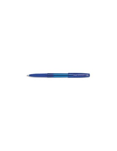 PILOT Stylo à bille Super Grip G à capuchon avec grip ergonomique, pointe extra-large rechargeable. Bleu