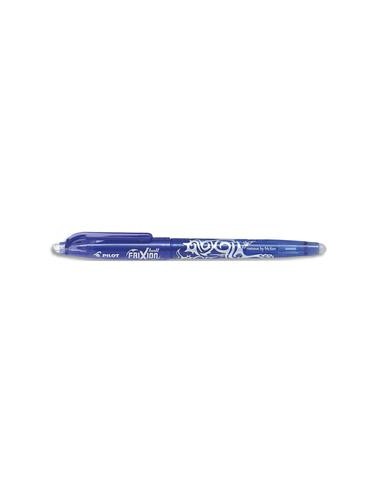 PILOT Roller FriXion Ball pointe fine 0,5 mm. Encre thermosensible effaçable Bleue