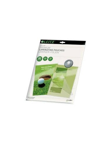 LEITZ Pack de 25 pochettes A4 80 microns UDT 74790000