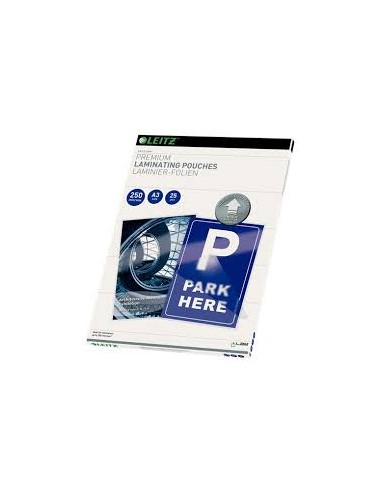 LEITZ Pack de 25 pochettes A3 250 microns UDT 74910000