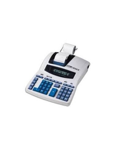 IBICO Calculatrice imprimante de bureau professionnelle 12 chiffres 1232X IB404108