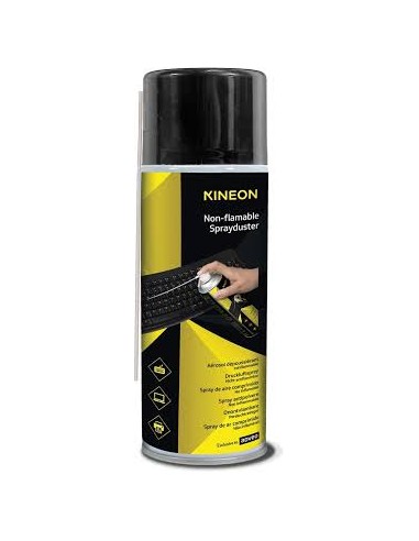 KINEON Aérosol gaz sec dépoussiérant ininflammable 400ml ASDU400DKIN