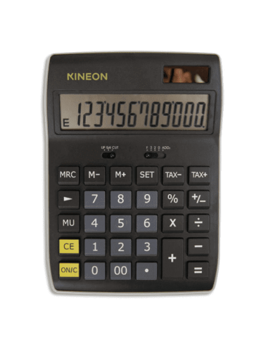 KINEON Calculatrice de bureau DX-350