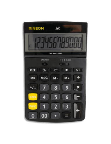 KINEON Calculatrice de bureau 418