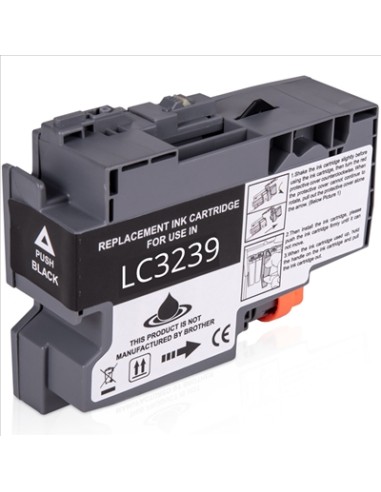 Compatible Brother LC-3239XLBK - Noir - Cartouche Compatible Brother