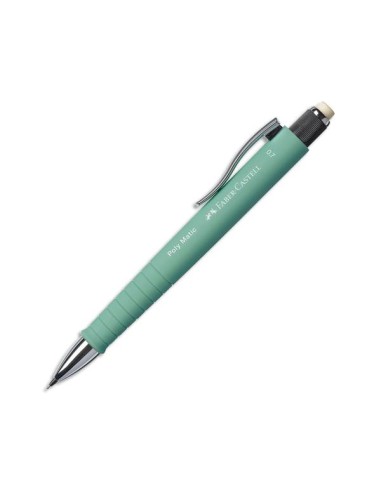 FABER CASTELL Porte-mine POLY MATIC mine 0.7. Corps Vert menthe