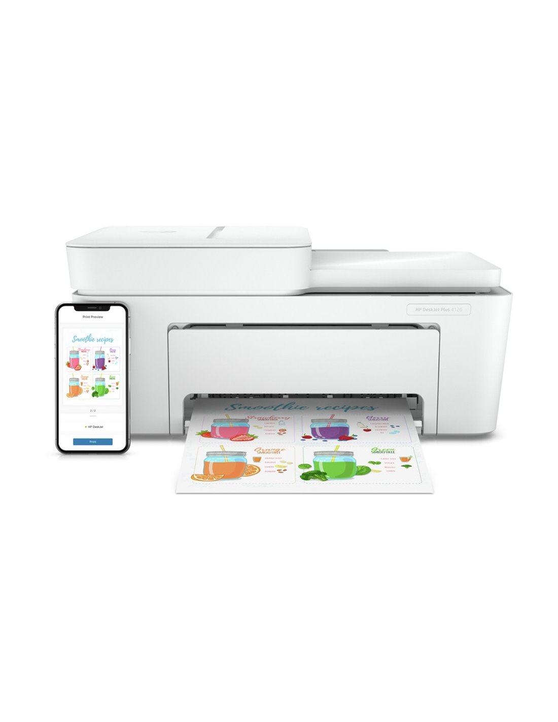 Imprimante, scanner et copieur couleur WiFi HP Deskjet Plus Ink